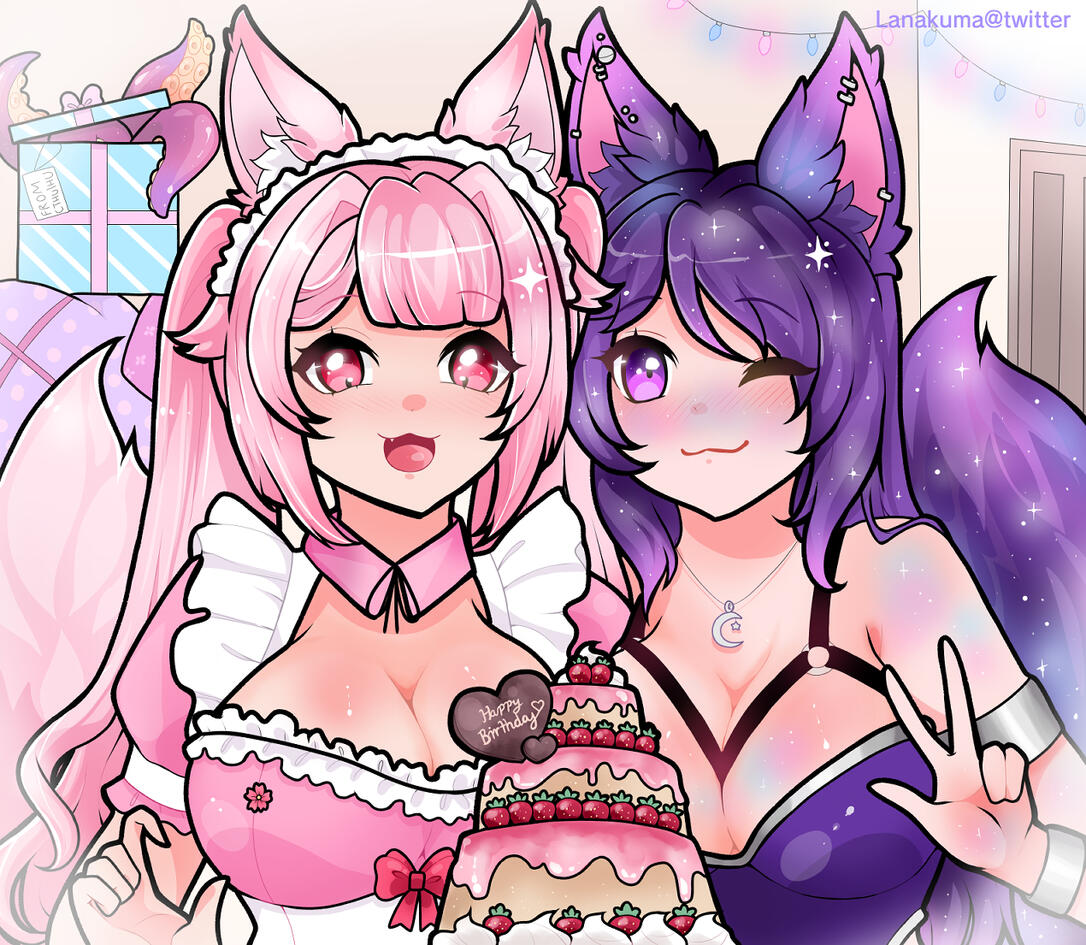 ✎ @Lanakuma ✩࿐࿔ Ft. @VixxieSakura ✩࿐࿔