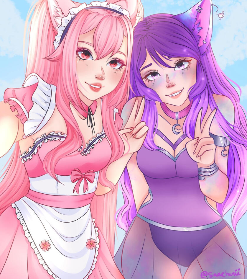 ✎ @saachirii ✩࿐࿔ Ft. @VixxieSakura ✩࿐࿔